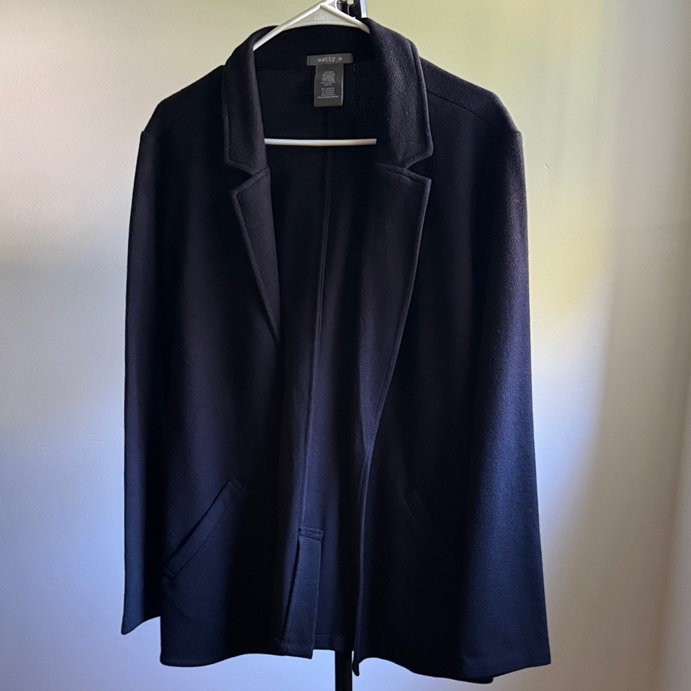 Matty M Classic Black Blazer